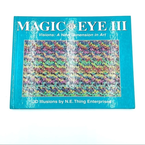Magic Eye III Dimension Art Book - Picture 1 of 7
